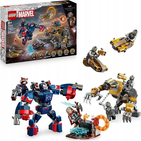 Lego Marvel Heroes Avengers: Konec hry Thor versus Chitauri 76322