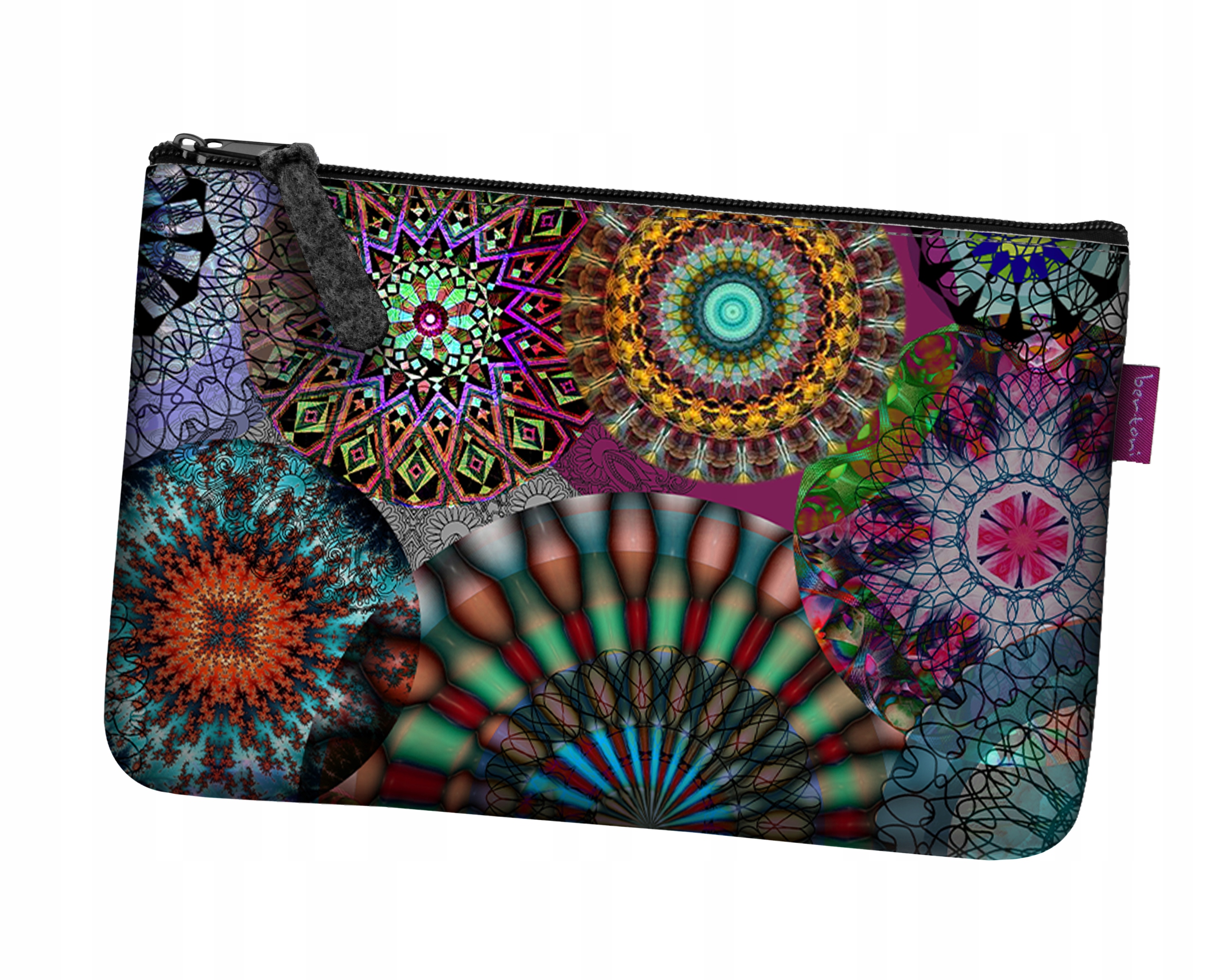 Kosmetyczka Filcowa Pocket Karuzela 24×15 cm Stylowa,