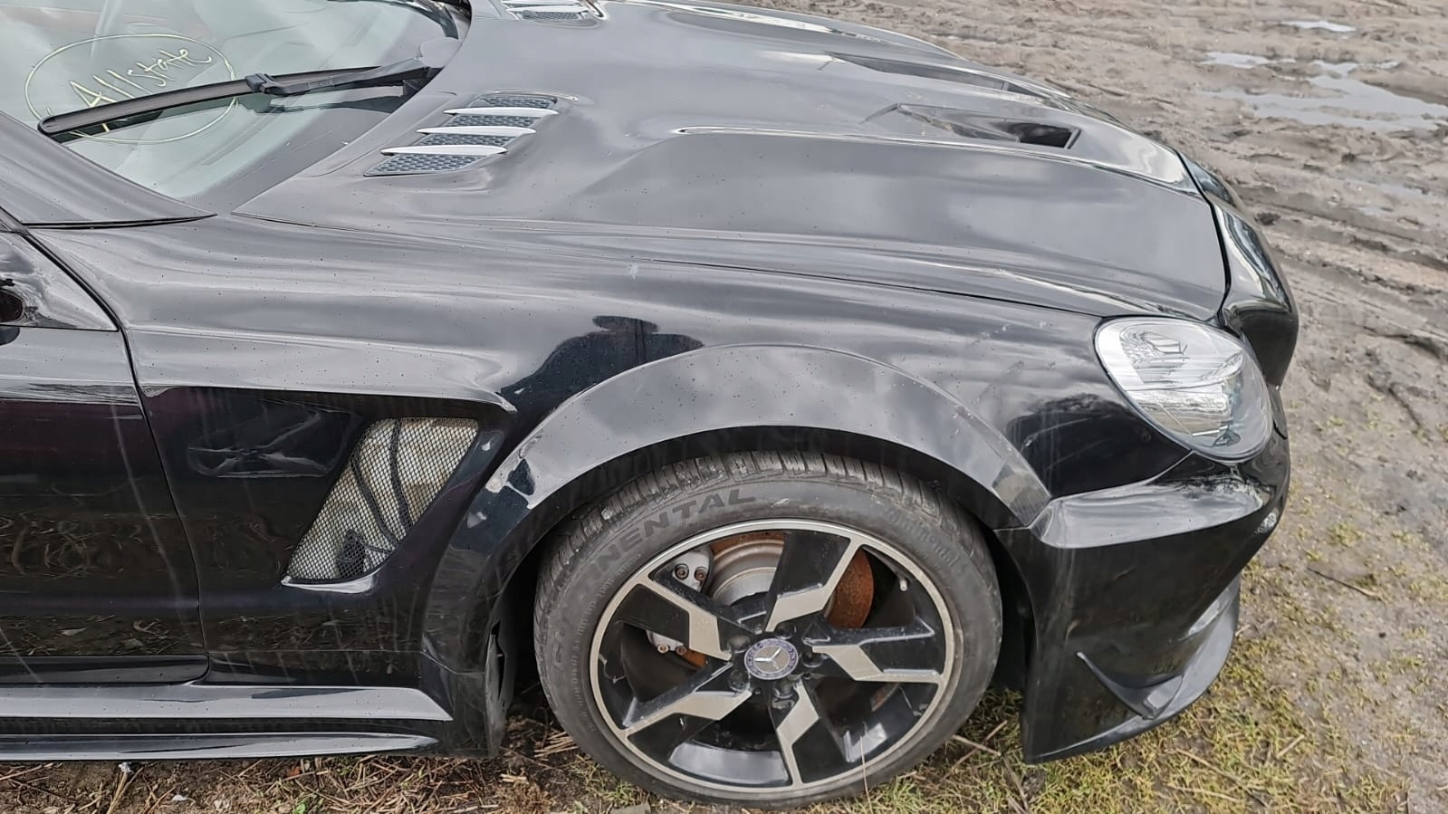 MERCEDES SL W230 PAKIET POSZERZEŃ TUNING FATMAX BLACK SERIES ZDERZAK MASKA Typ samochodu Samochody osobowe