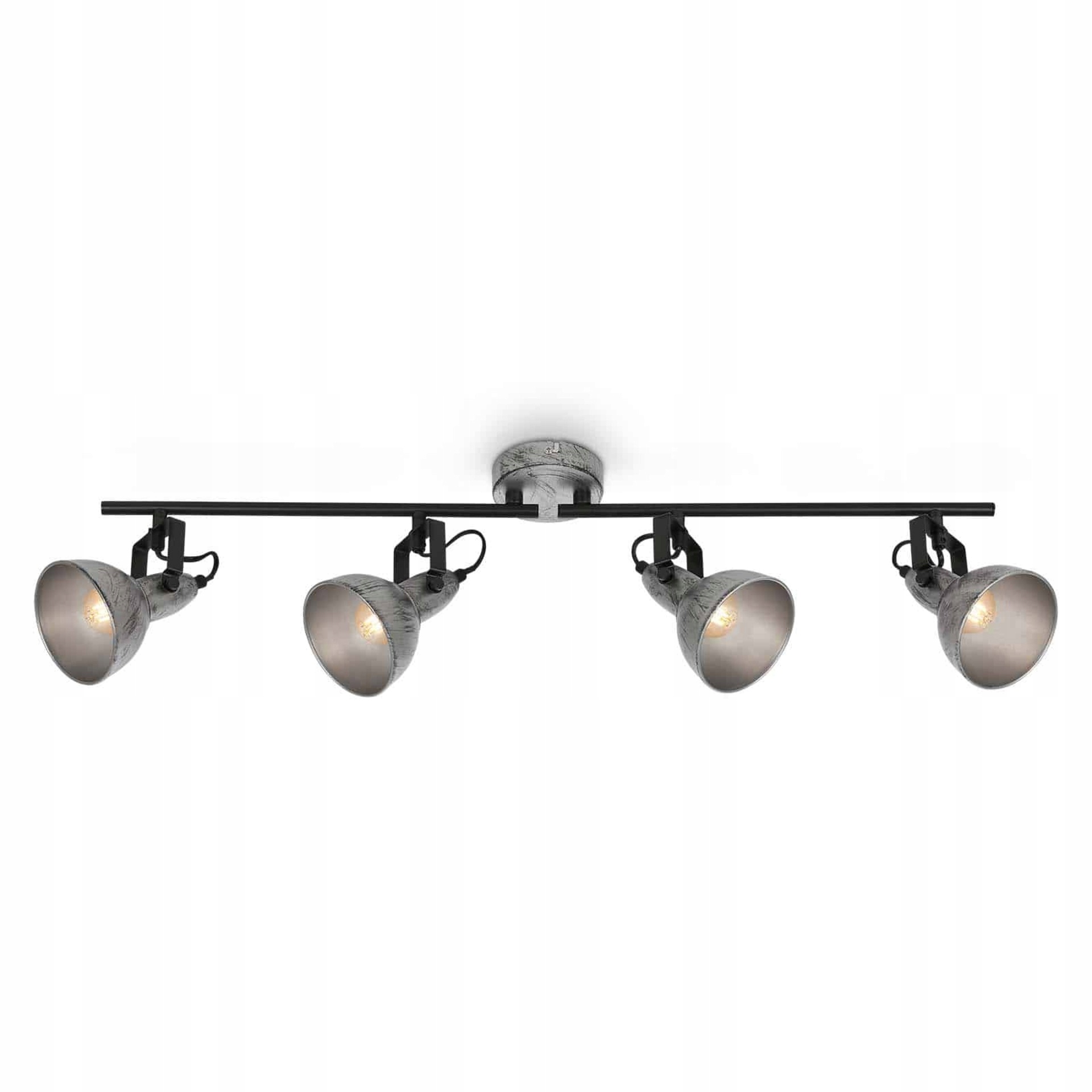 Briloner bodové svítidlo 79,5 cm, 4x E14, antická stříbrná, otočné