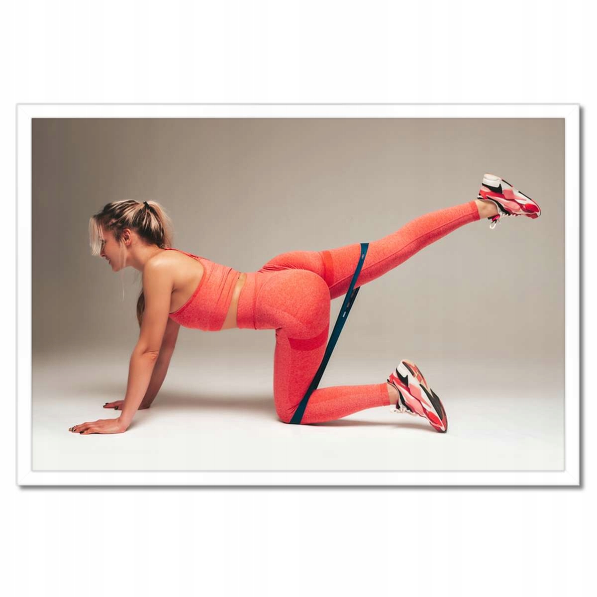Plakáty v rámu 60x40 Cvičení s gumami