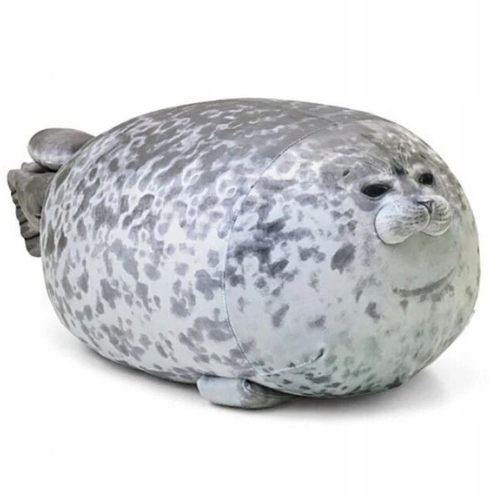 

Okrągła Słodka Foczka Poduszka Pluszak Foka 40 cm