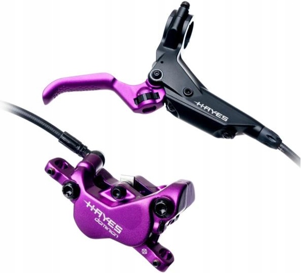 Hamulec Przód/Tył Hayes Dominion A4 180cm 4-tł czarno-fioletowy Dh Enduro