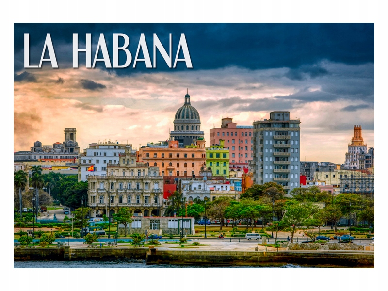 

Havana Kuba Panorama Magnes na lodówkę