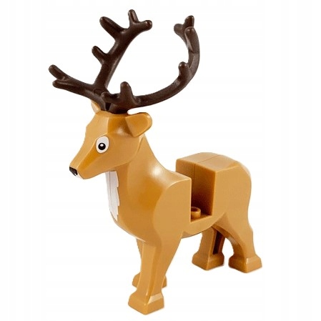 Lego Nové: 51493c01pb01 sob jelen zvířata, střední nugát 10 kusů