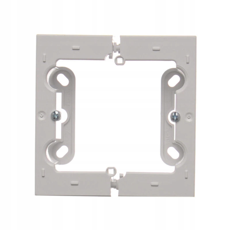 

SIMON54 Adapter natynkowy 1-krotny składany biały