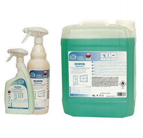 

Płyn do mycia przeszkleń Eco Crystal 5l