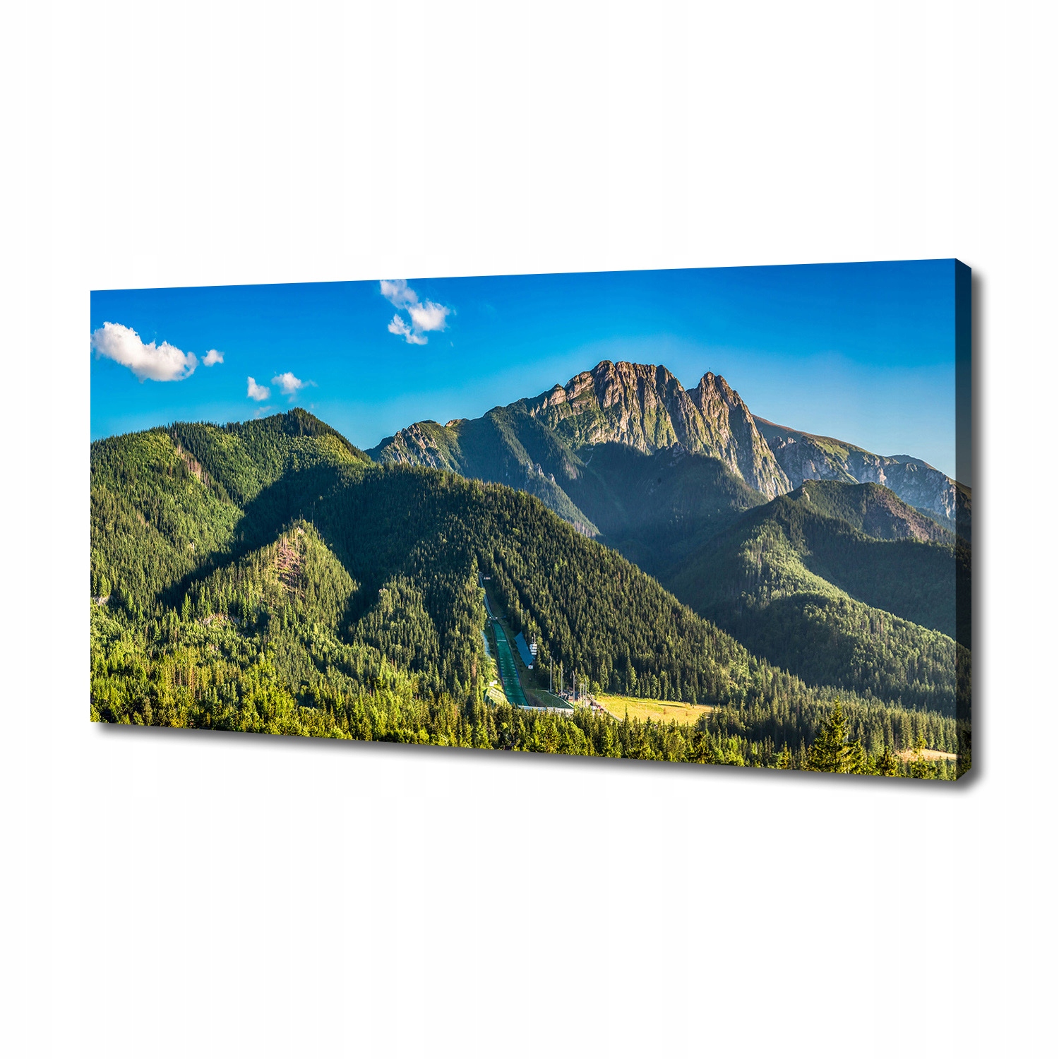 

Foto obraz na płótnie Panorama Tatr 140x70 cm