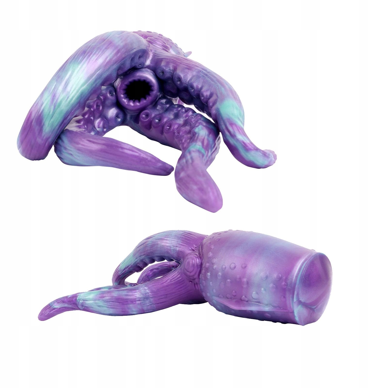 AMAZBEE Masturbator Dla Mężczyzn Silikonowy Dildo Masaż Prostaty Tentakle — miniatura 7
