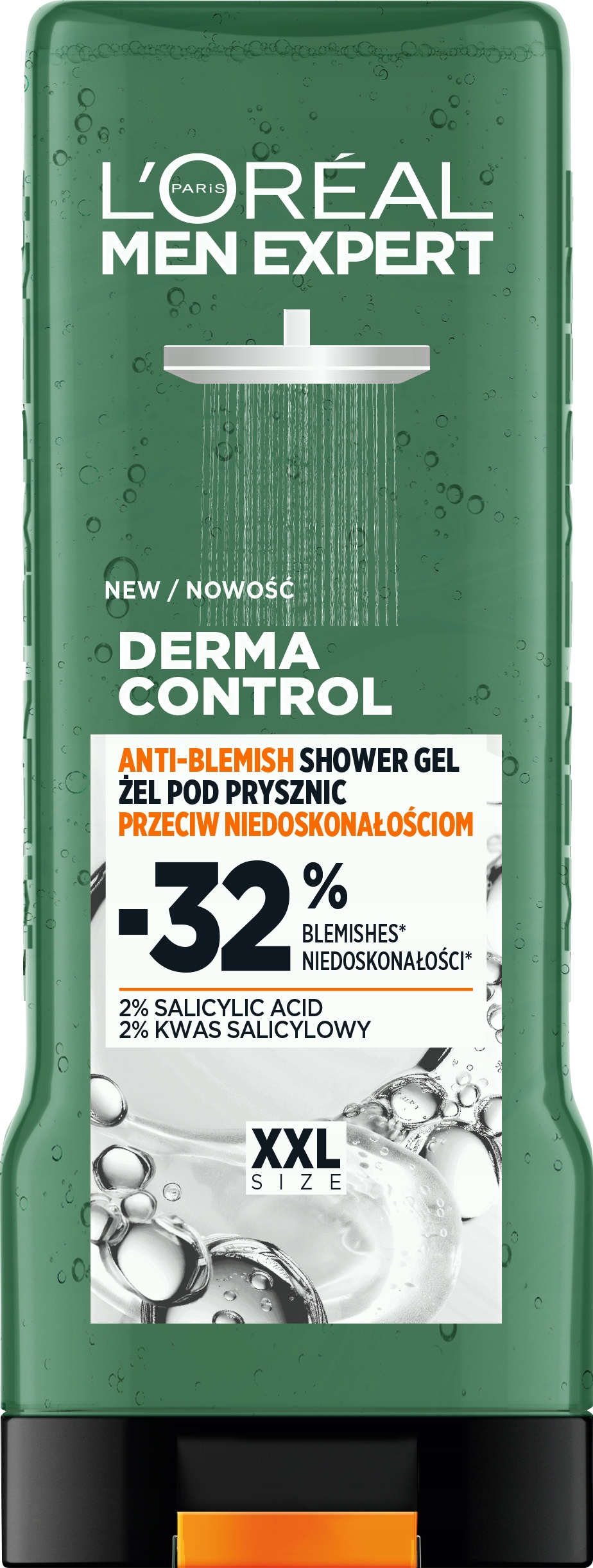 L'Oréal Men Expert Derma Control Żel Pod Prysznic na Niedoskonałości 400 ml