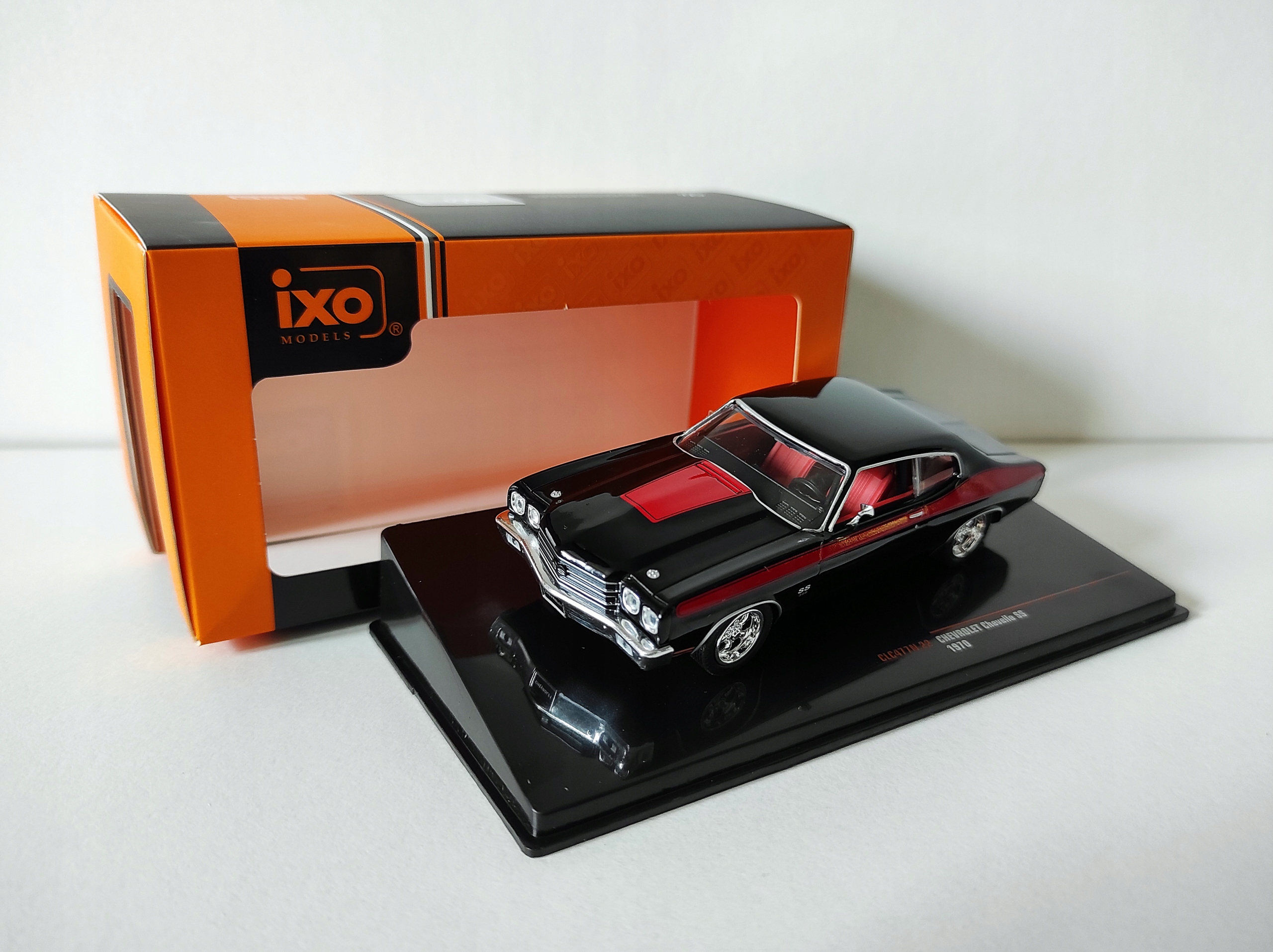 Chevrolet Chevelle Ss černý Ixo 1:43