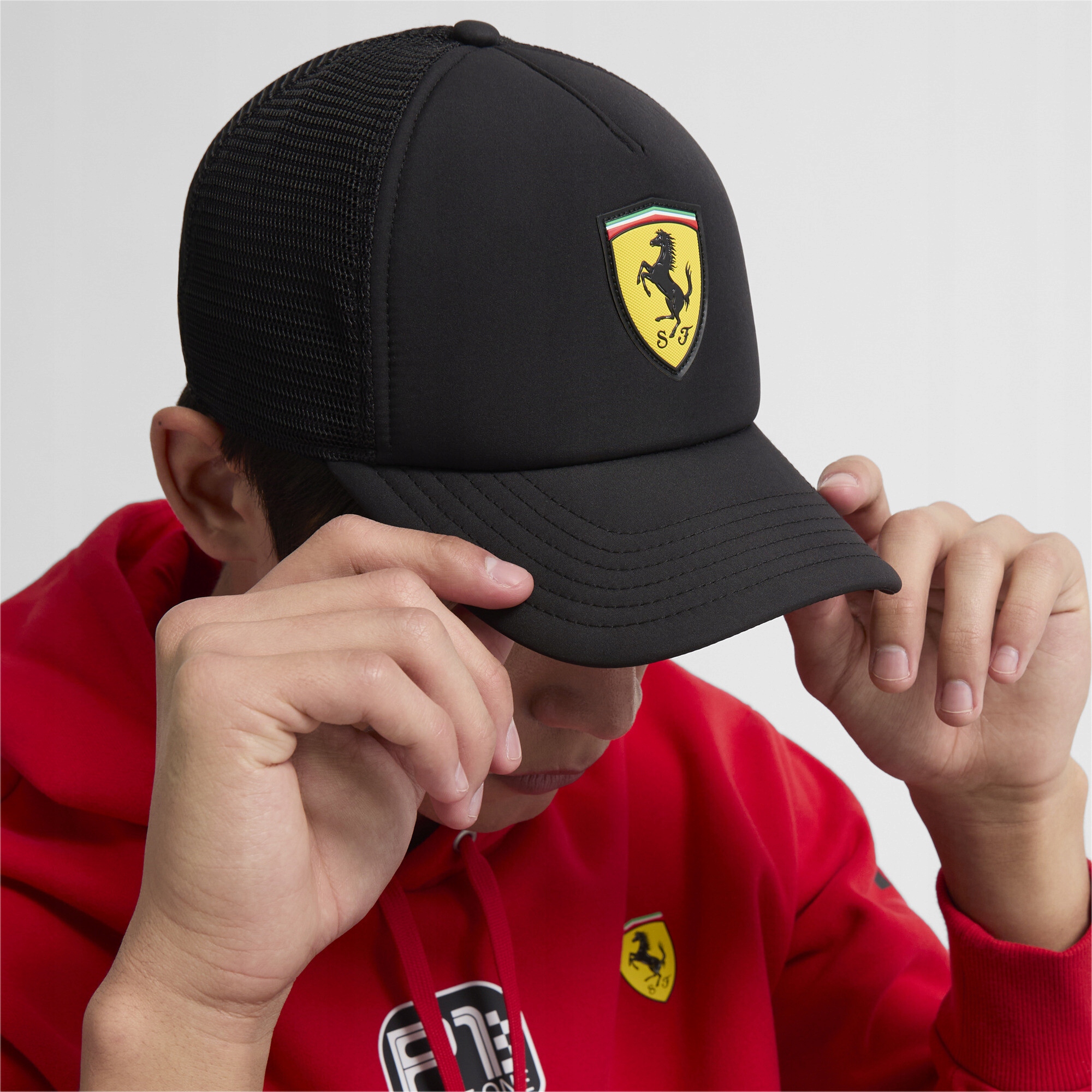 Kšiltovka Ferrari Race Trucker Cap