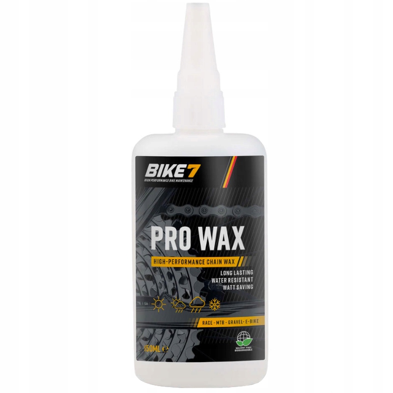 BIKE 7 PRO WAX WOSK SMAR DO ŁAŃCUCHA ROWEROWEGO BIKE7 150ml
