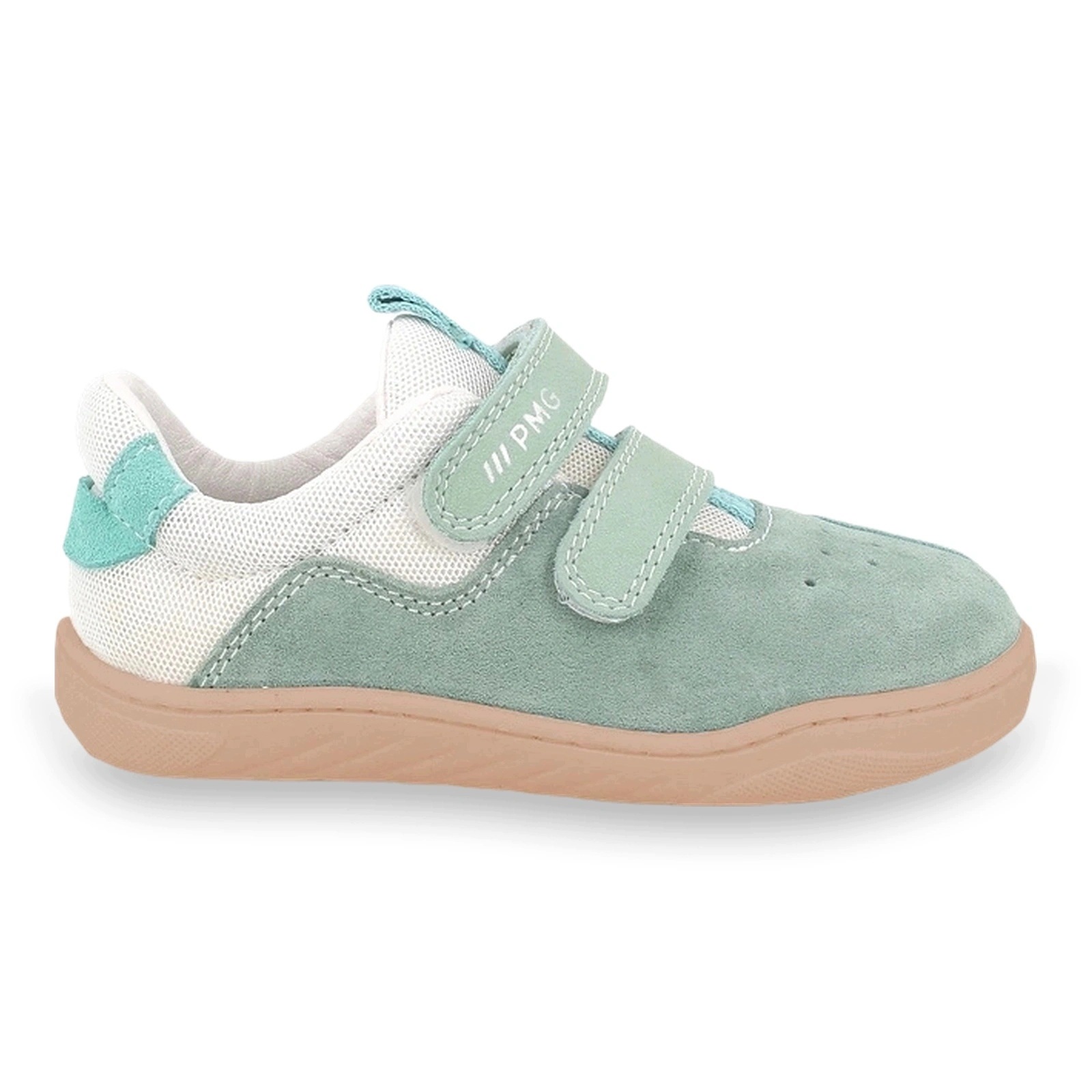 Buty barefoot lekkie dziecięce Primigi B&g Sing 2 Velcro Menta/Bianco 30