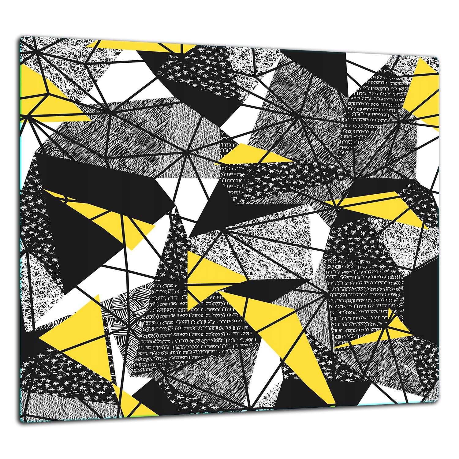 Skleněná Deska Ochranný Panel 65x60 Vzory 7v1
