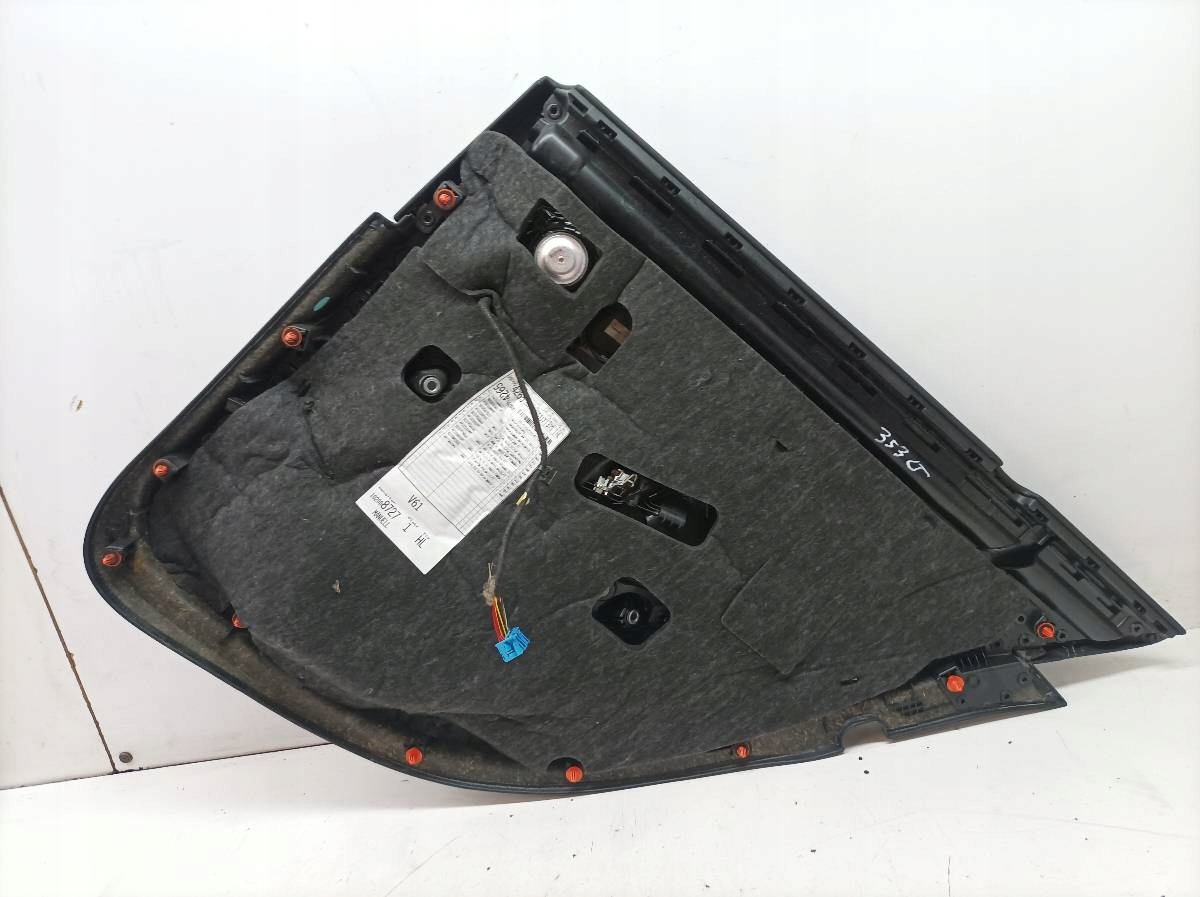 upholstery side left rear part sedan 2137300500 Mercedes-Benz E-class V W213