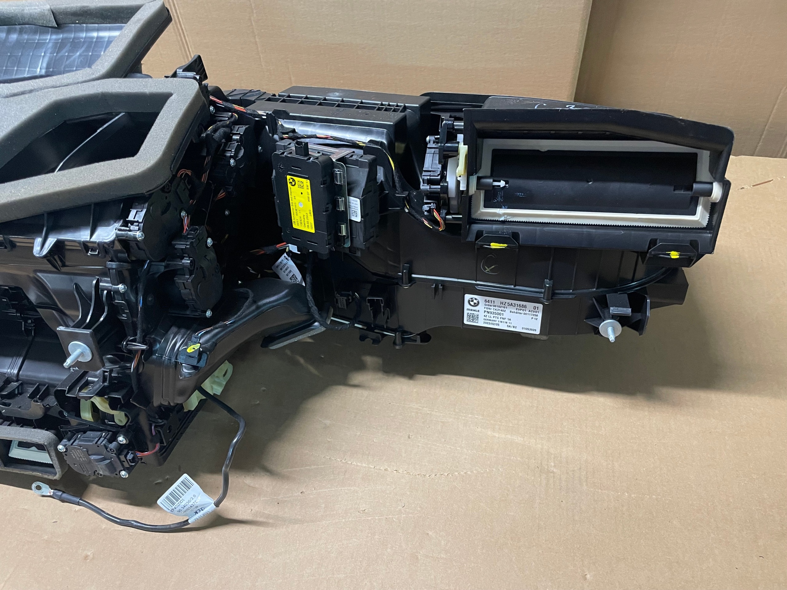 heater heating BMW 5 G30 G31 LCI