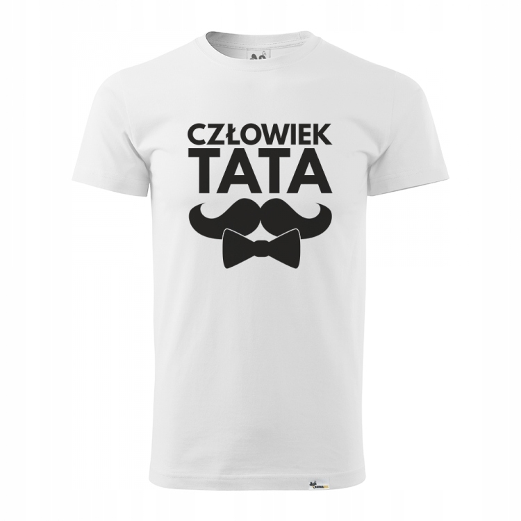 

KT048f M /Koszulka Człowiek Tata nadruk