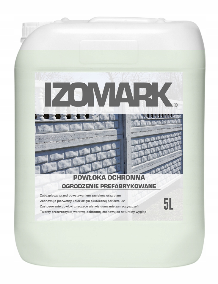 Izomark Ochranný Povlak Oplocení Prefabrikovaný 5L