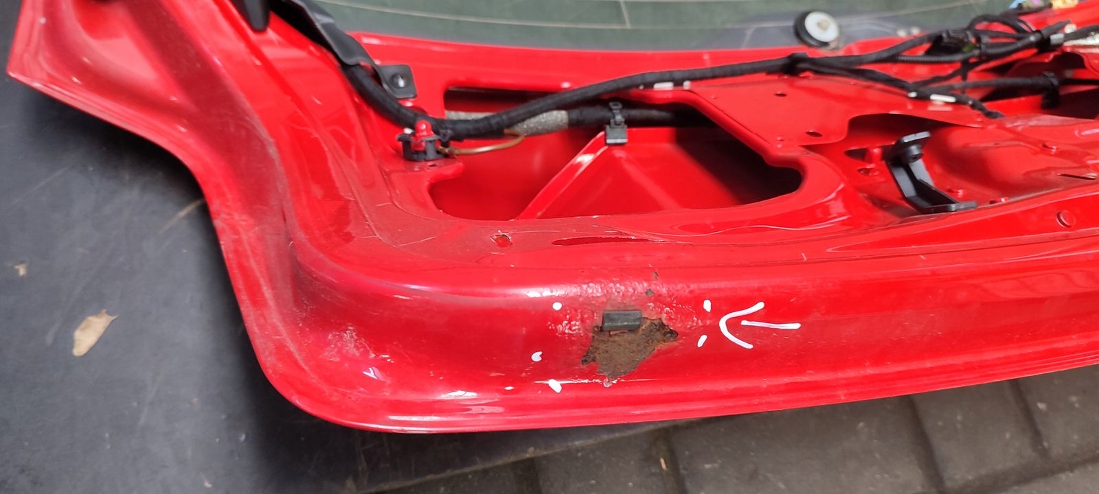 trunk door boot Audi A3 8P LY3J 3D
