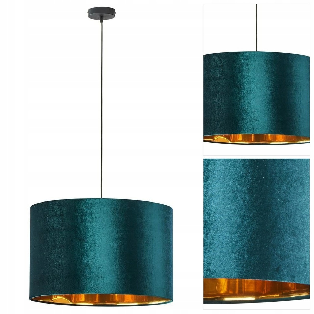 Černá závěsná lampa Tercino do kuchyně nad ostrovem s třídou Tk Lighting