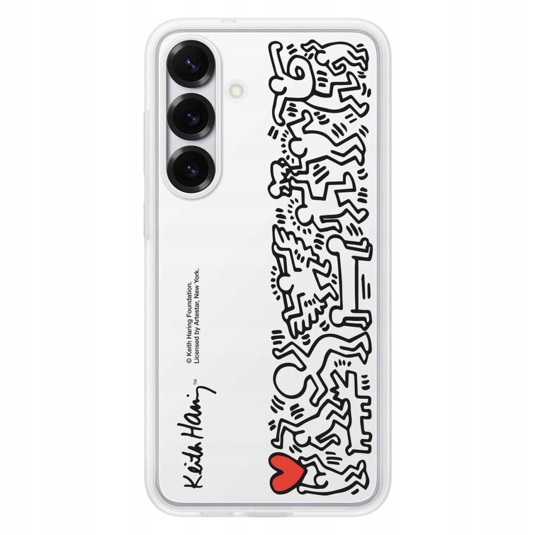 Etui silikonowe Samsung Flipsuit Case do Samsung Galaxy S25+ białe