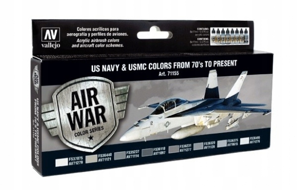Vallejo 71155 Stavebnice Model Air War Us Navy Usmc