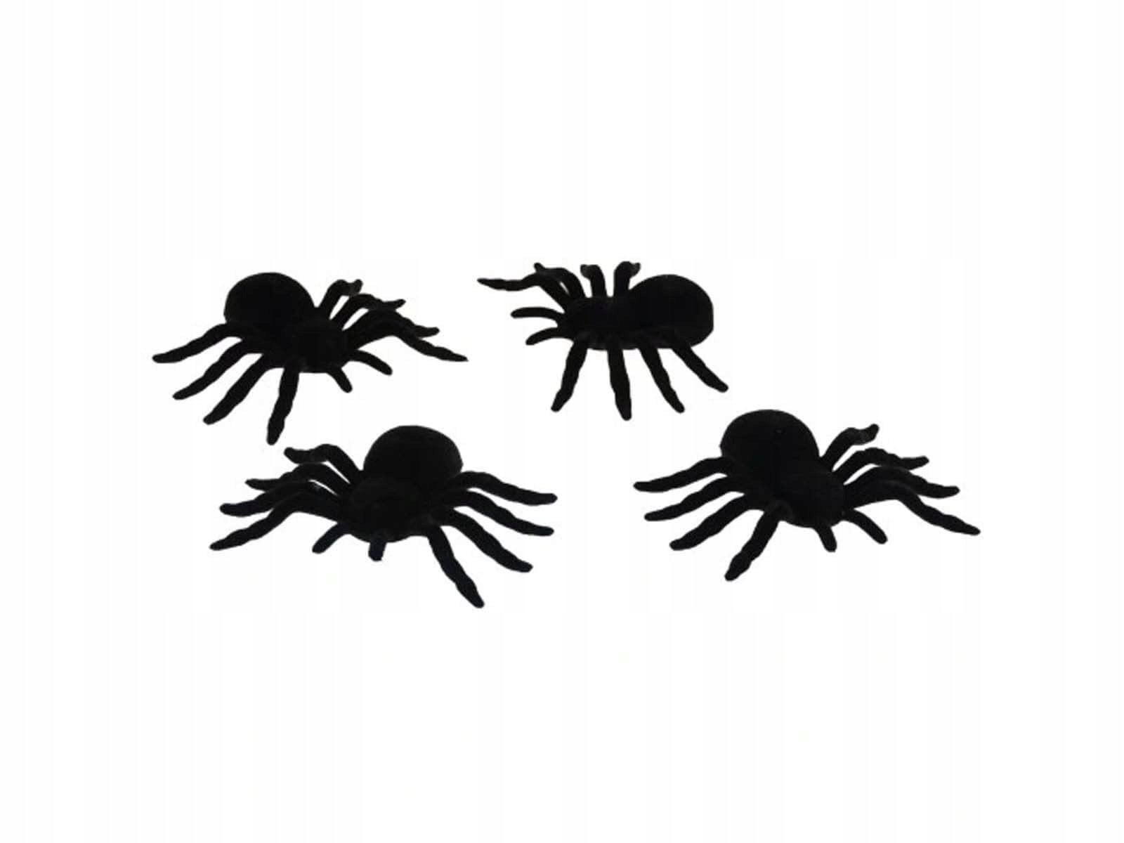 

Dekoracje Pająki na Halloween 4 szt.