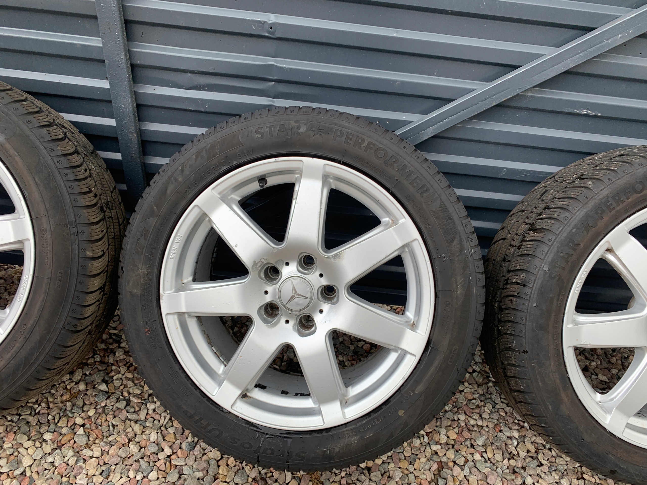 215/55R17 wheels Alu discs disc 5x112 17r 8J ET35