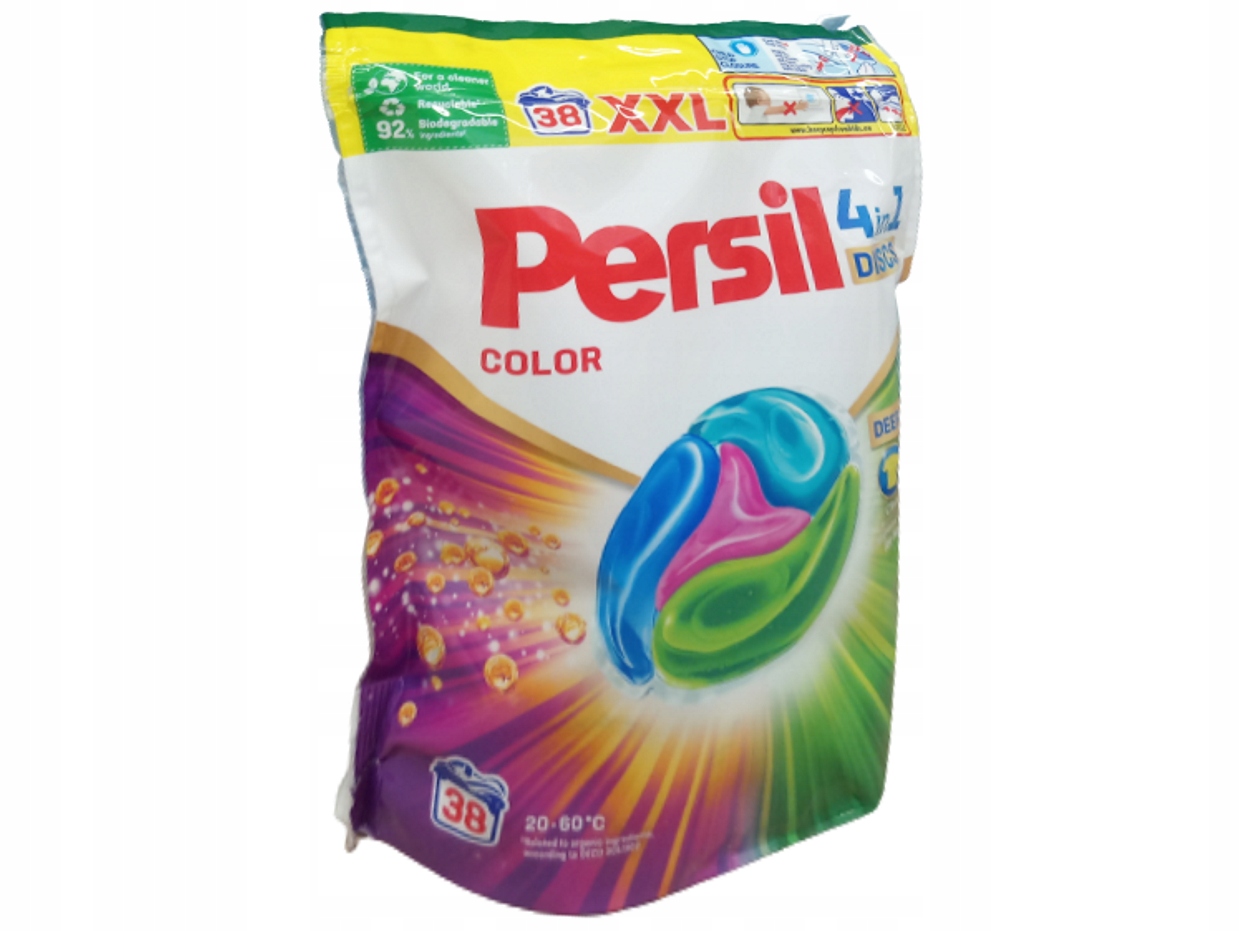 

Kapsułki do prania Persil Discs 4w1 Color x38