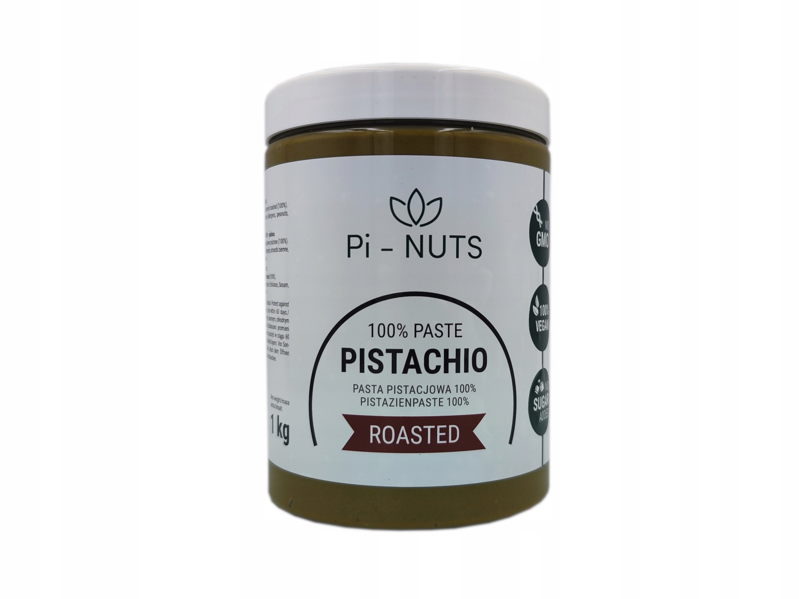 Levně Pi-nuts Pasta z pražených pistácií 100% 1 kg