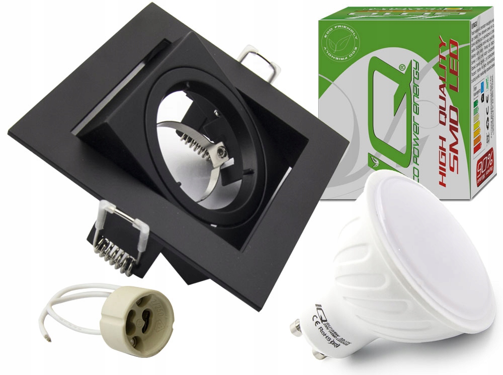 

Oprawa oprawka Halogenowa Oczko z GU10 6W Led