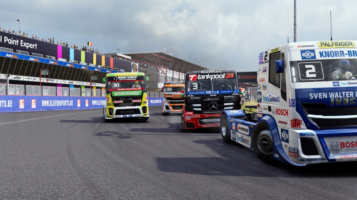 FIA EUROPEAN TRUCK RACING CHAMPIONSHIP XBOX KLUCZ Tematyka wyścigi