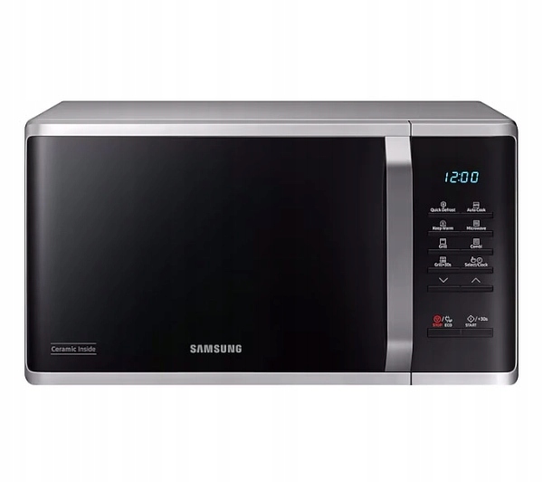 Kuchenka mikrofalowa Samsung MG23K3523AS/E2 23l 800W srebrno-czarna