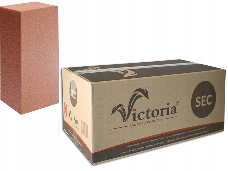 

Gąbka Cegła Florystyczna Sucha - Karton 20 Sztuk