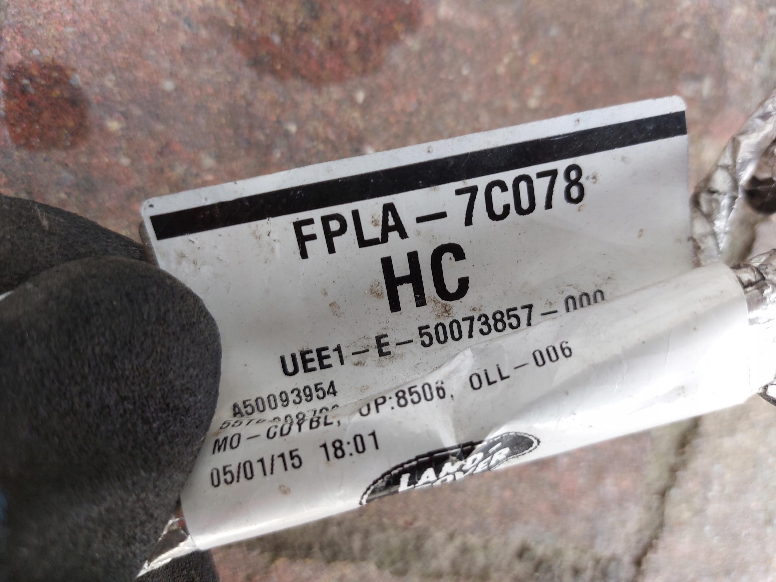 cablaggio cambio ingranaggi LAND ROVER L494 14r 3.0D