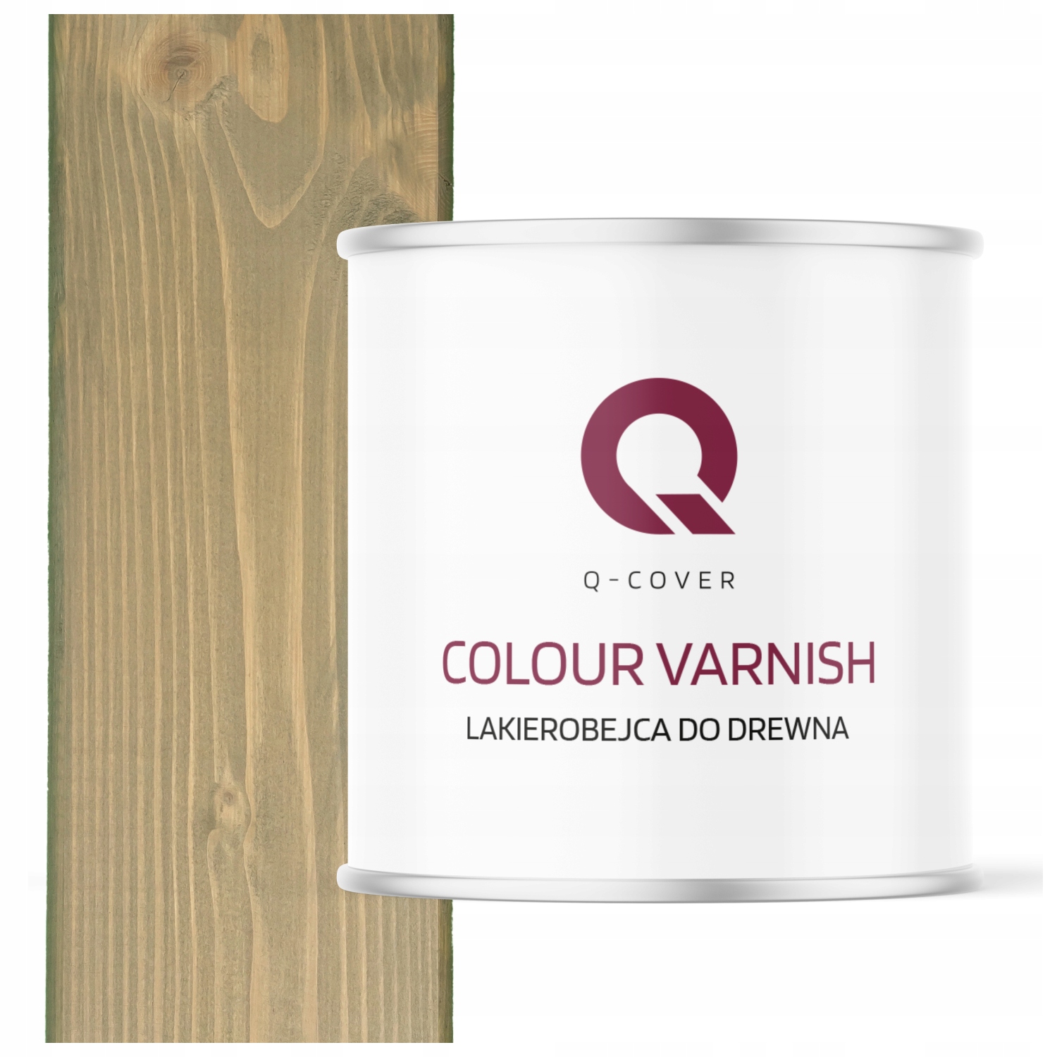 Lakovací Hmota Na Dřevo 3V1 Lazura Šedá Žlutá 7034 Satén 2.5 L Ochranná