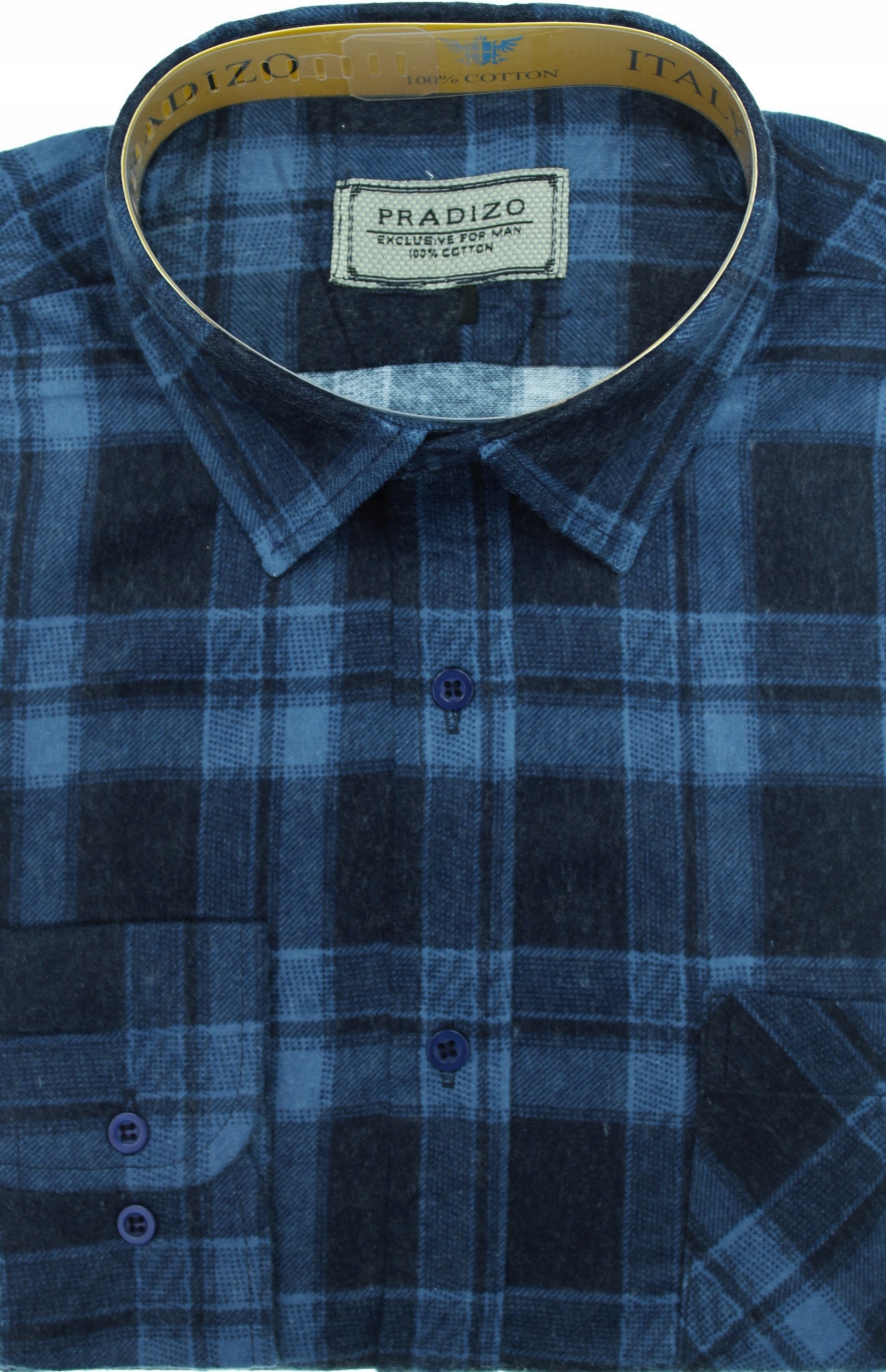 

Koszula Flanelowa Męska Flanela W Kratę 3XL F31