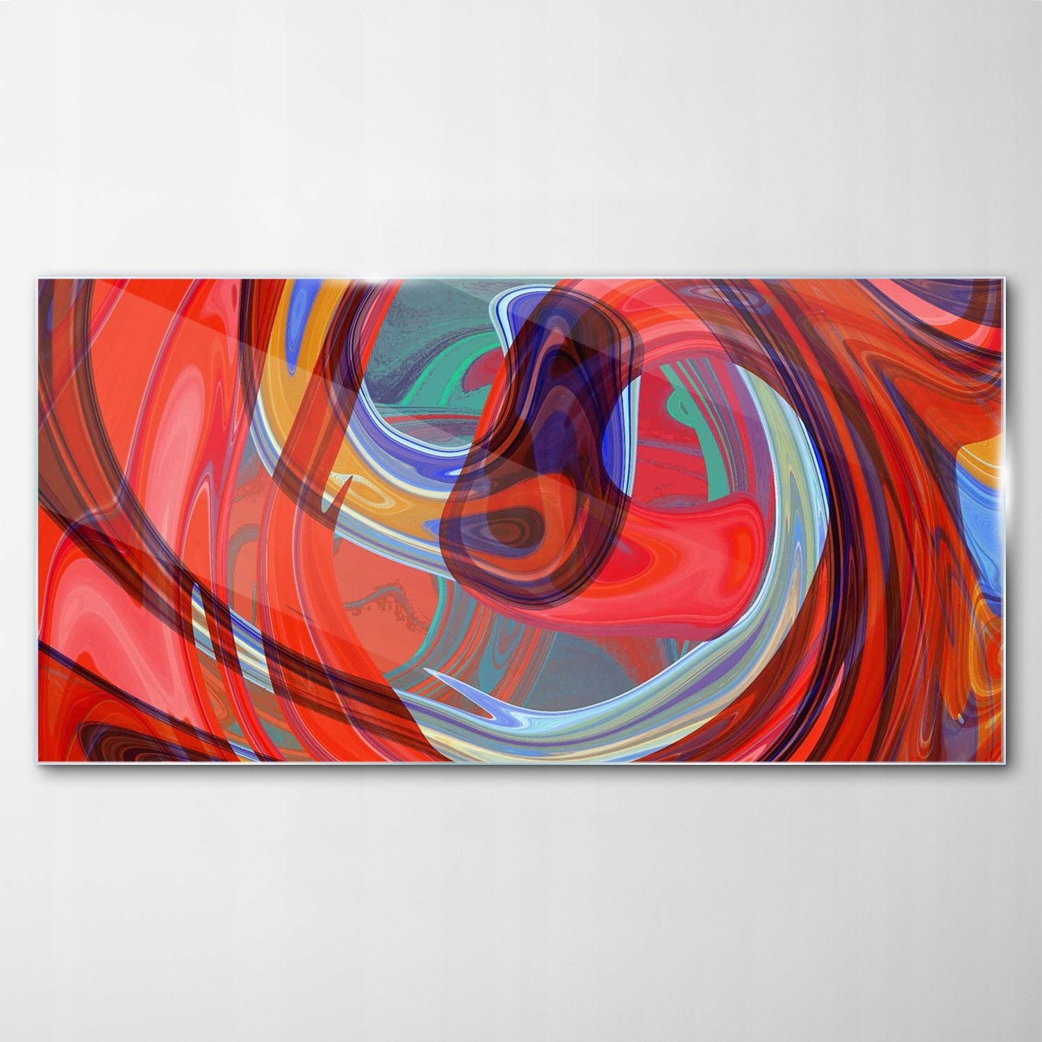 Obraz na skle Dekor Abstrakcia Umenie 100x50