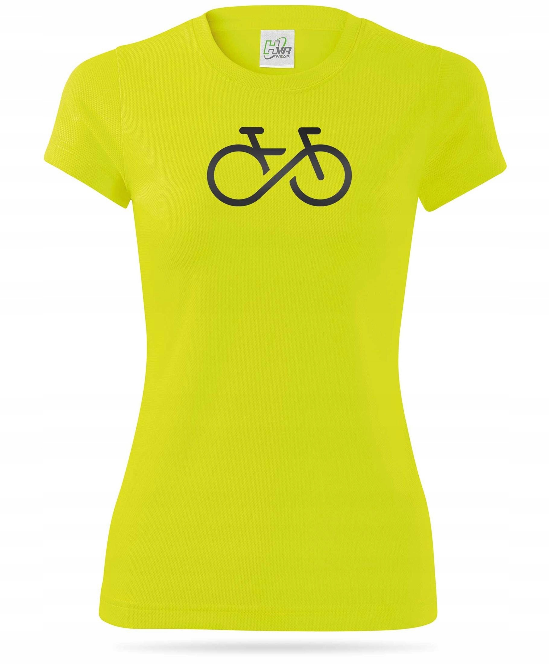 Widoczna odblaskowa koszulka rowerowa termoaktywna Marka inna