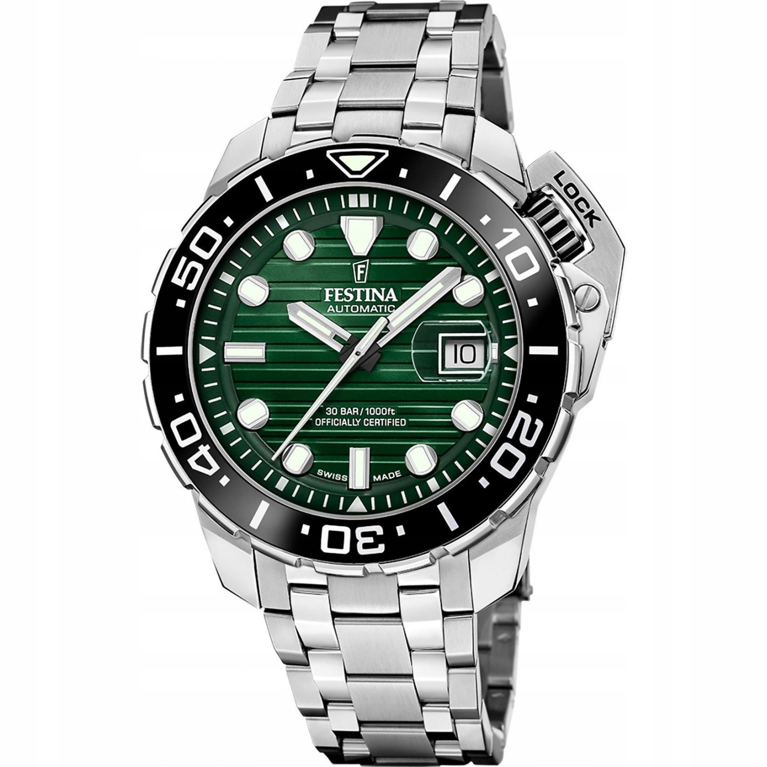 Pánské Hodinky Festina F20043-4 stříbrné