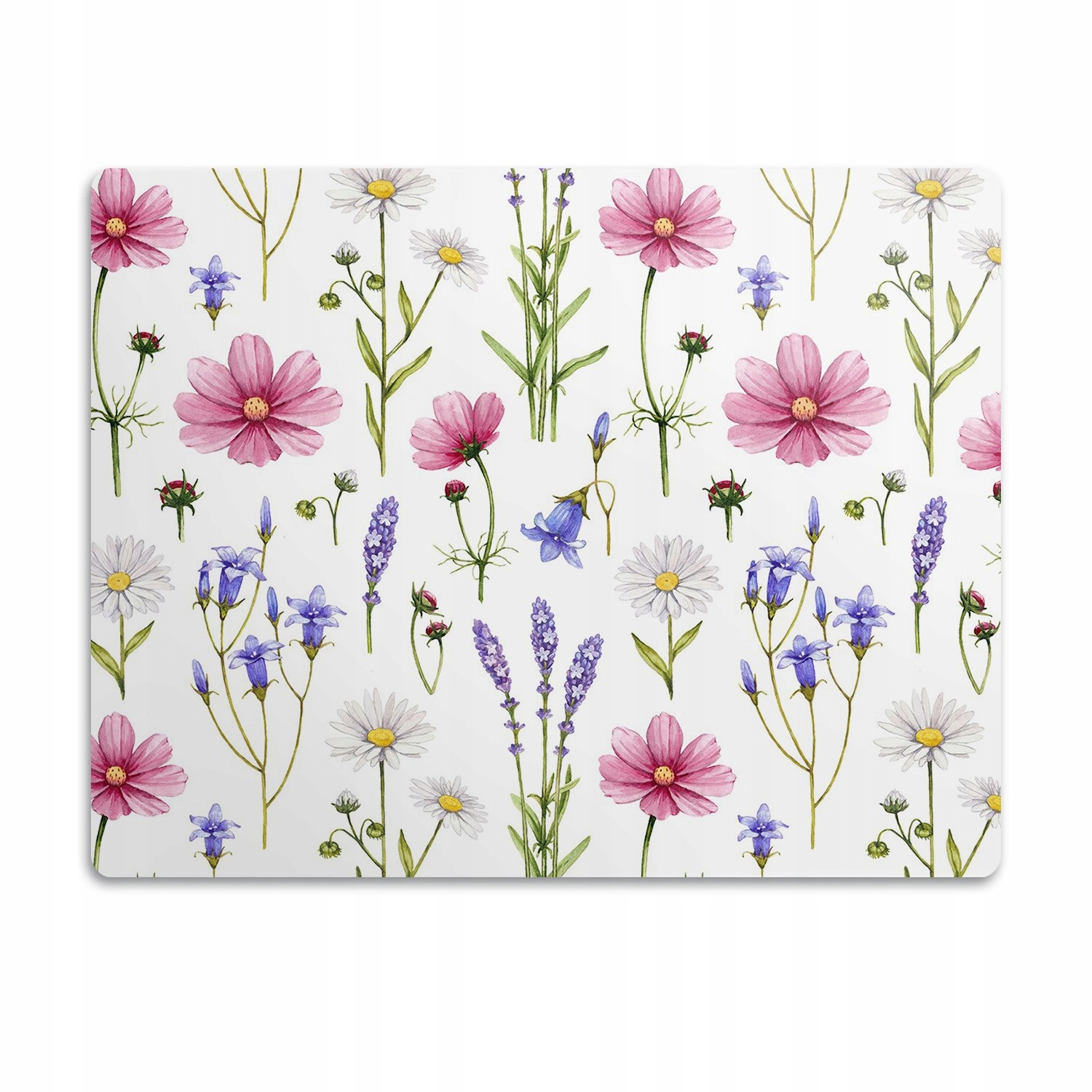 Levně Ochranná podložka pod misku Sedmikrásky rostliny 60x40 cm