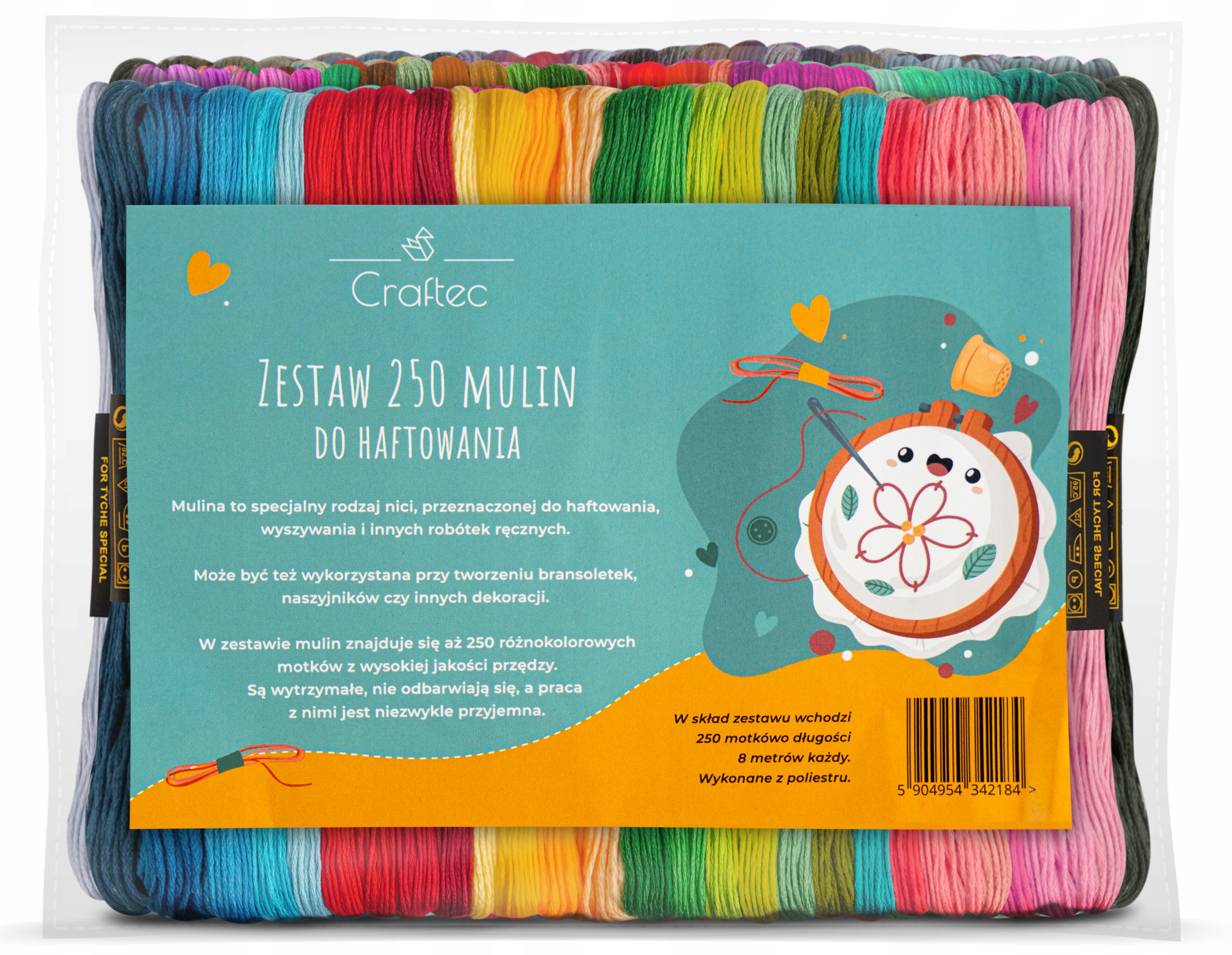 Muliny mulina vyšívací sada vyšívání 250 ks sada vyšívacích mulin