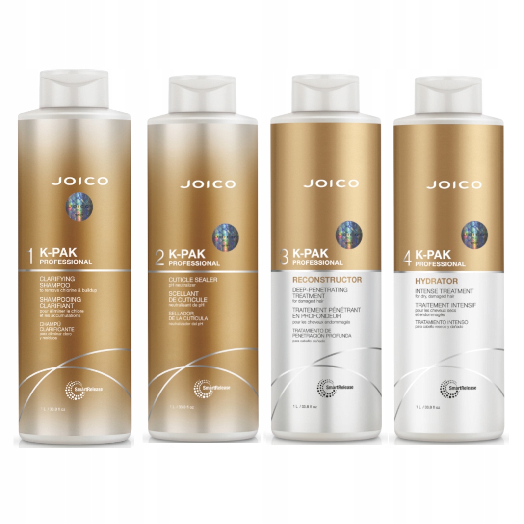 Joico K-Pak šampon 1000 ml kondicionér 1000 ml maska 1000 ml kúra 1000 ml