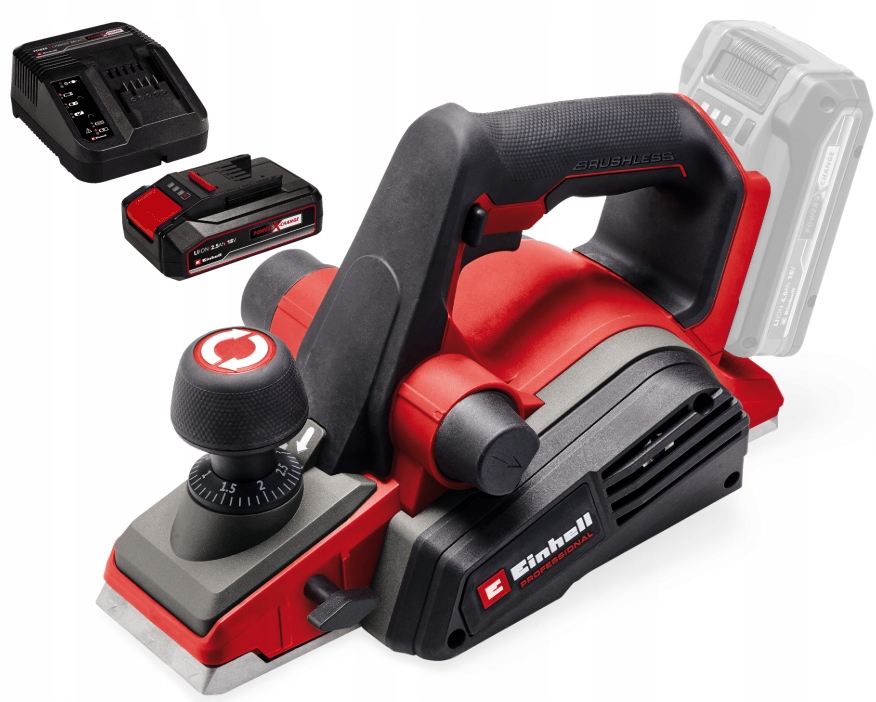 Einhell Ruční Hoblík Tp-pl 18/3 Li Bl 4345405 Sada Akumulátor 2,5AH