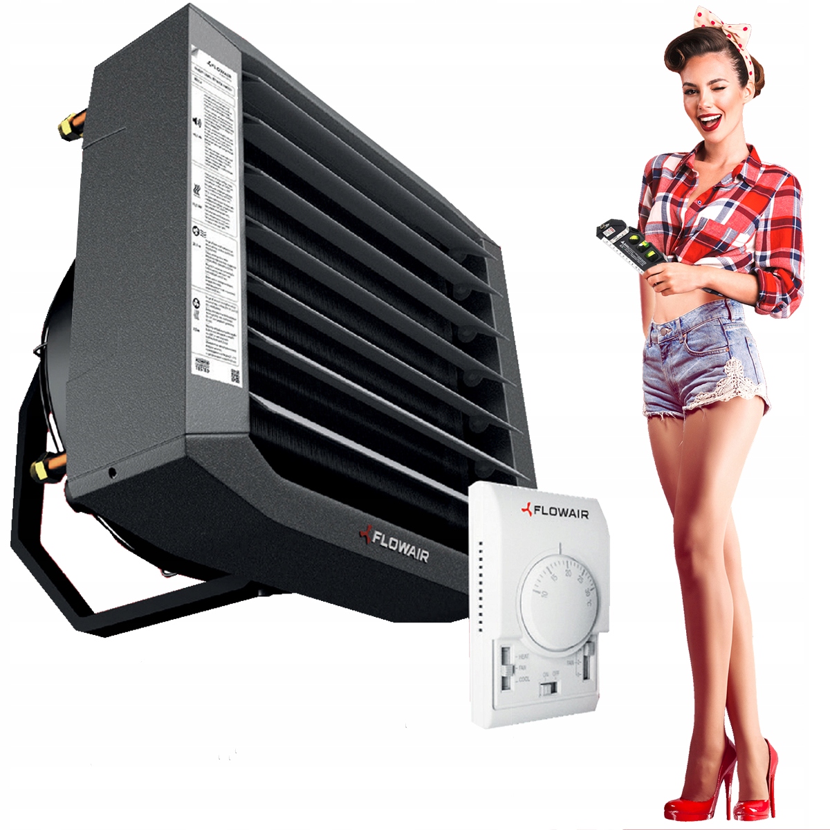 Водонагрівач FLOWAIR LEO S2 26,5 кВт + безкоштовно