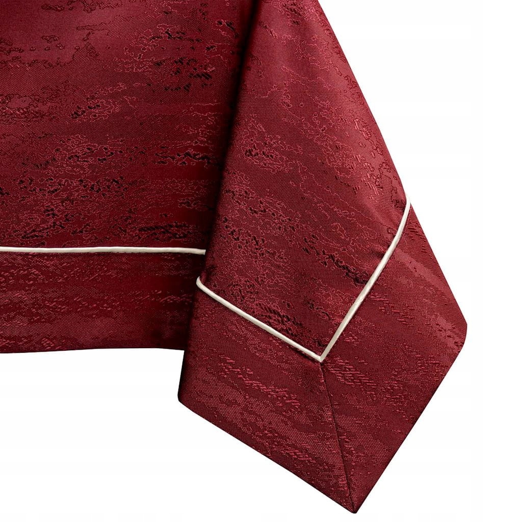 

AmeliaHome Obrus Plamoodporny M+L 140x220 Bordowy