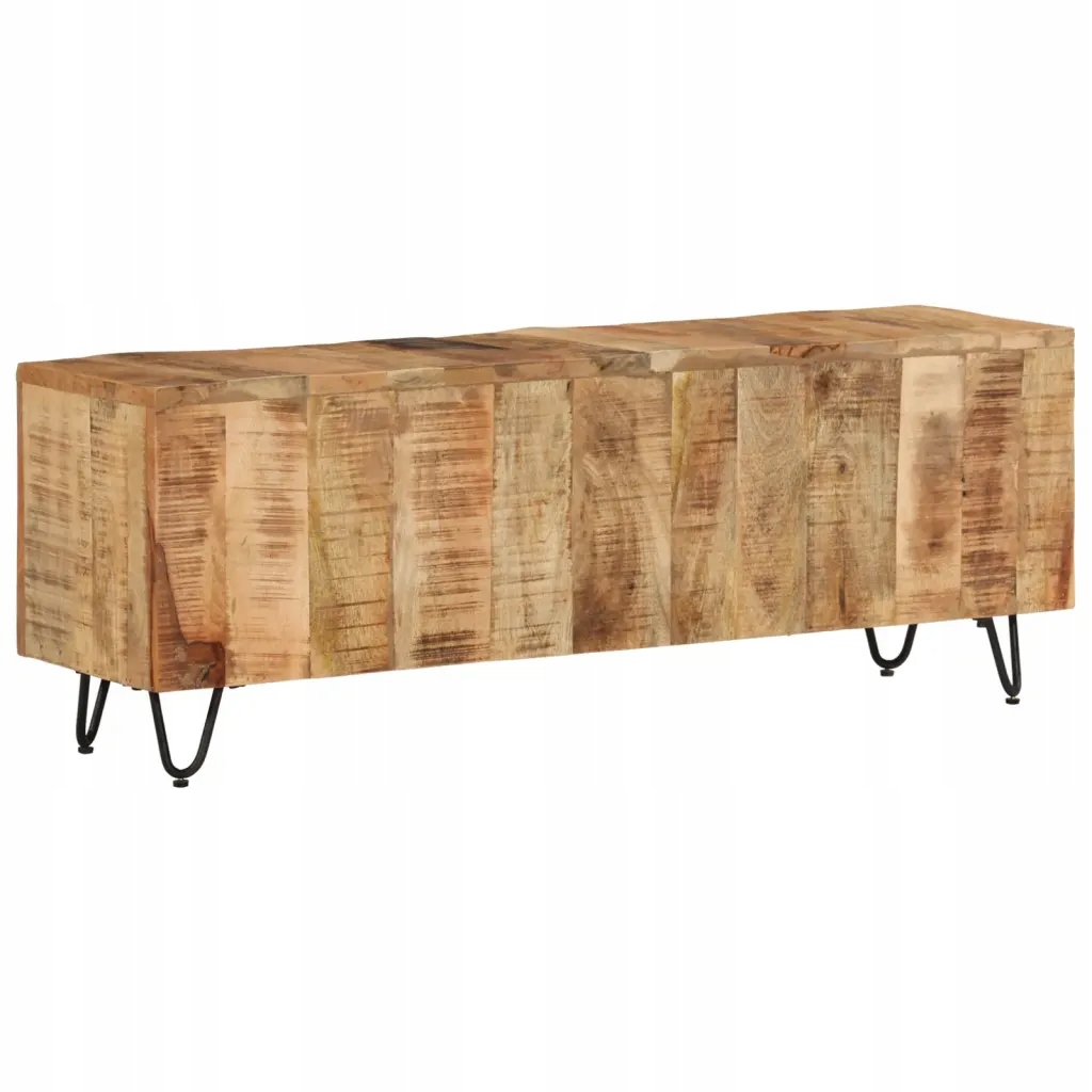 vidaXL Szafka pod Tv, 110x30x40 cm, lite drewno mango