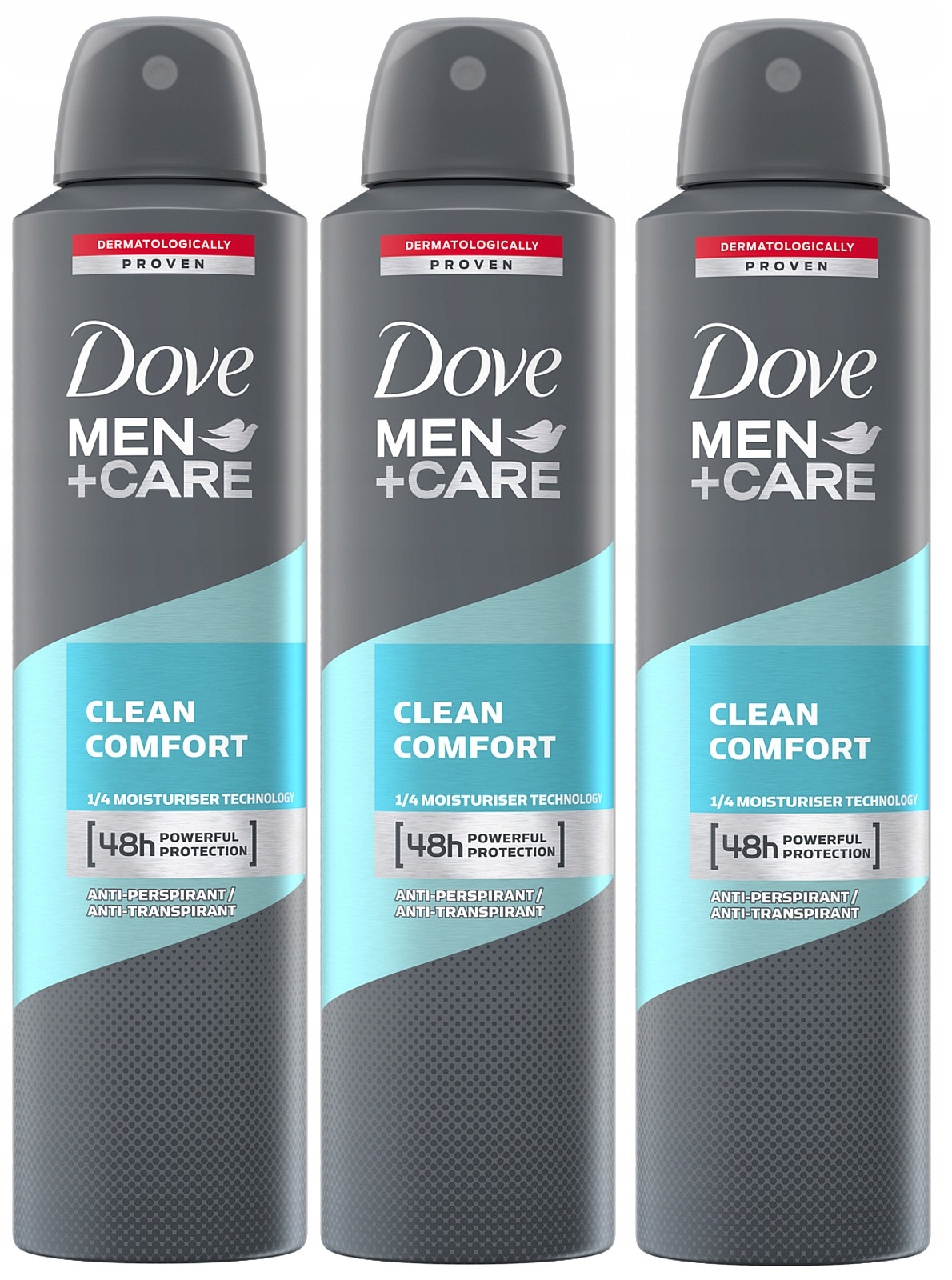 

Dove Men +Care Antyperspirant Clean Comfort 3x 250