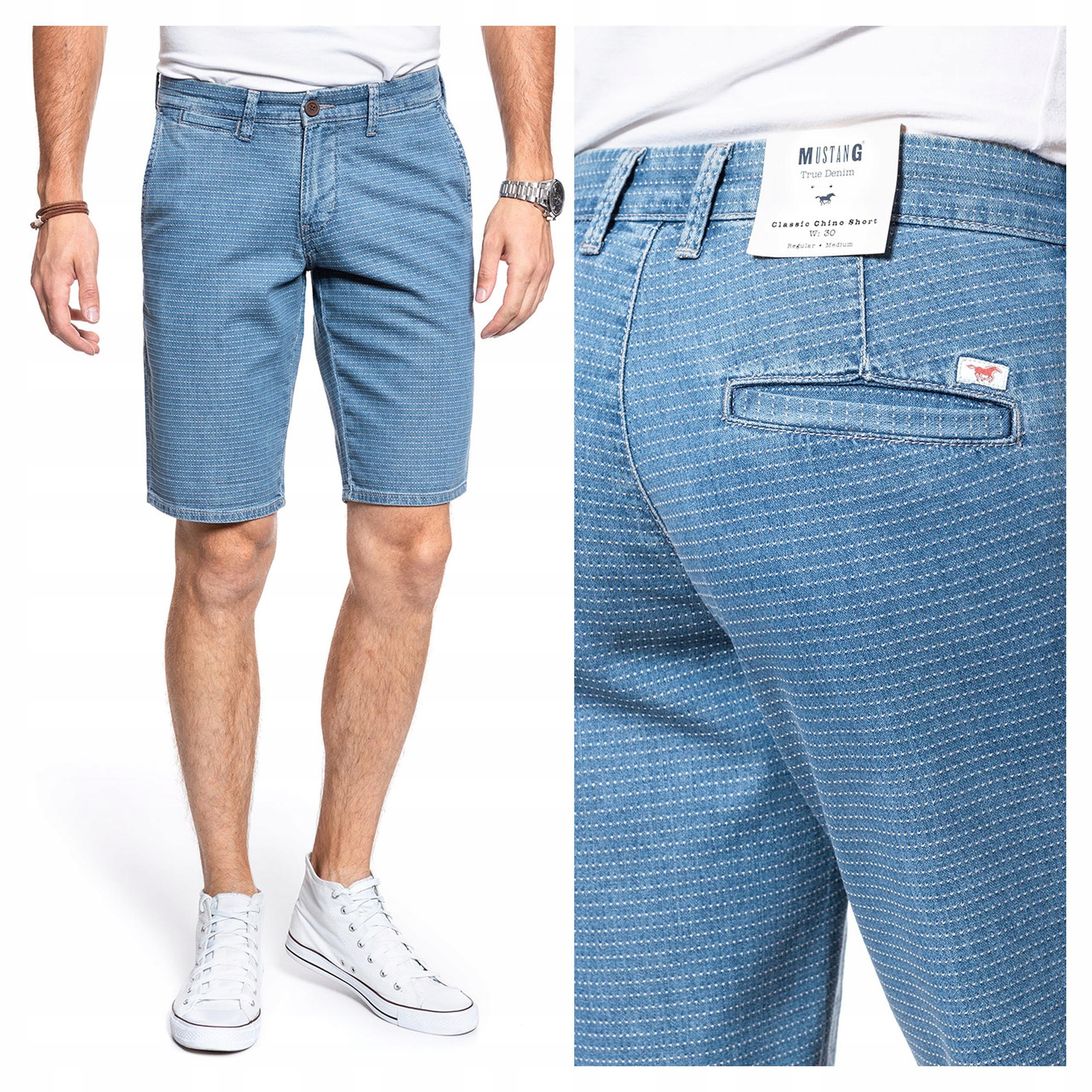 Pánské džínové šortky Mustang Classic Chino Short 29
